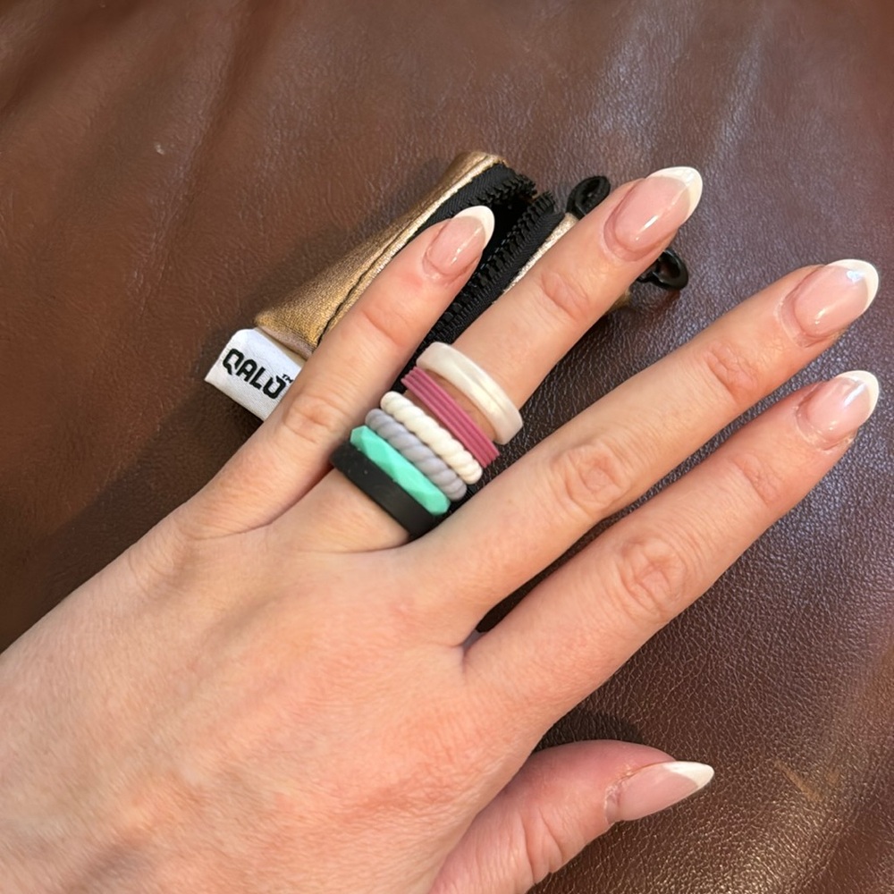 Halo ring set of 6